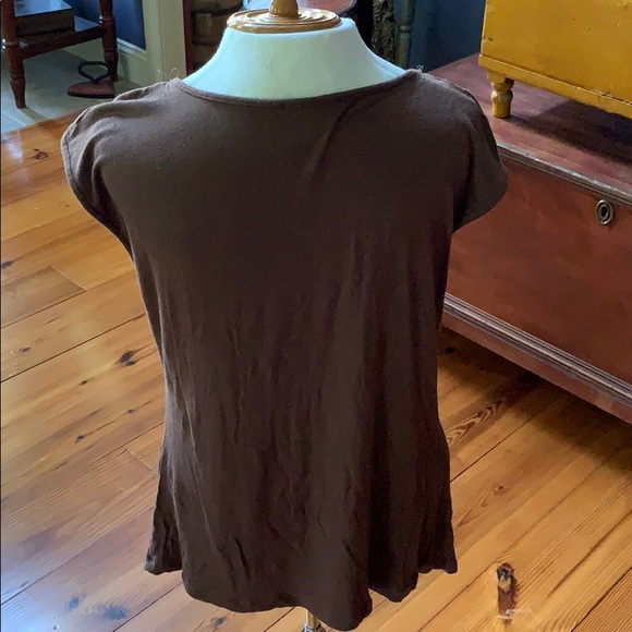 Elementz Top With Wood Beads Petite Large Brown - Picture 5 of 6